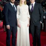 Zusammen mit ihren Schauspielkollegen James Franco und Damian Lewis stellt Nicole Kidman ihren Film "Queen Of The Desert" vor.
