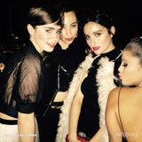 Lily Collins, Liana Weston, Banks und Selena Gomez