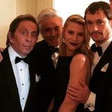 Valentino, Giancarlo Giammetti, Claire Danes und Hugh Dancy