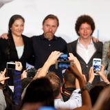 Das Team von "Chronic" stellt seinen Film in Cannes vor.