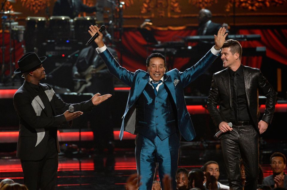 Ne-Yo, Smokey Robinson und Robin Thicke Ne-Yo, Smokey Robinson und Robin Thicke