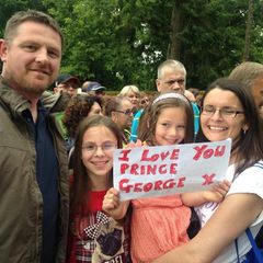 Diese jungen Anhänger der Royals freuen sich besonders auf Prinz George.