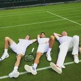 Boris Becker legt mit seinem Schützling Novak Djokovic eine Trainingspause ein.