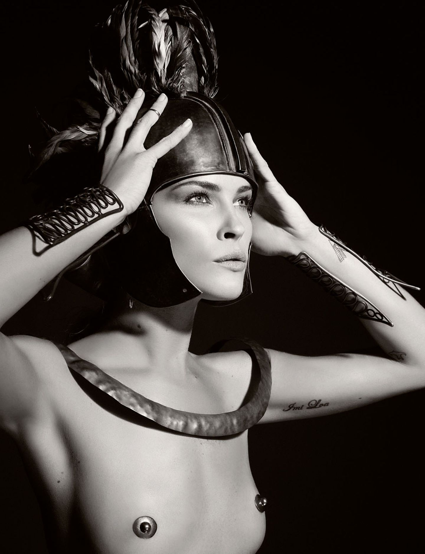 2011: Erin Wasson fotografiert von Karl Lagerfeld