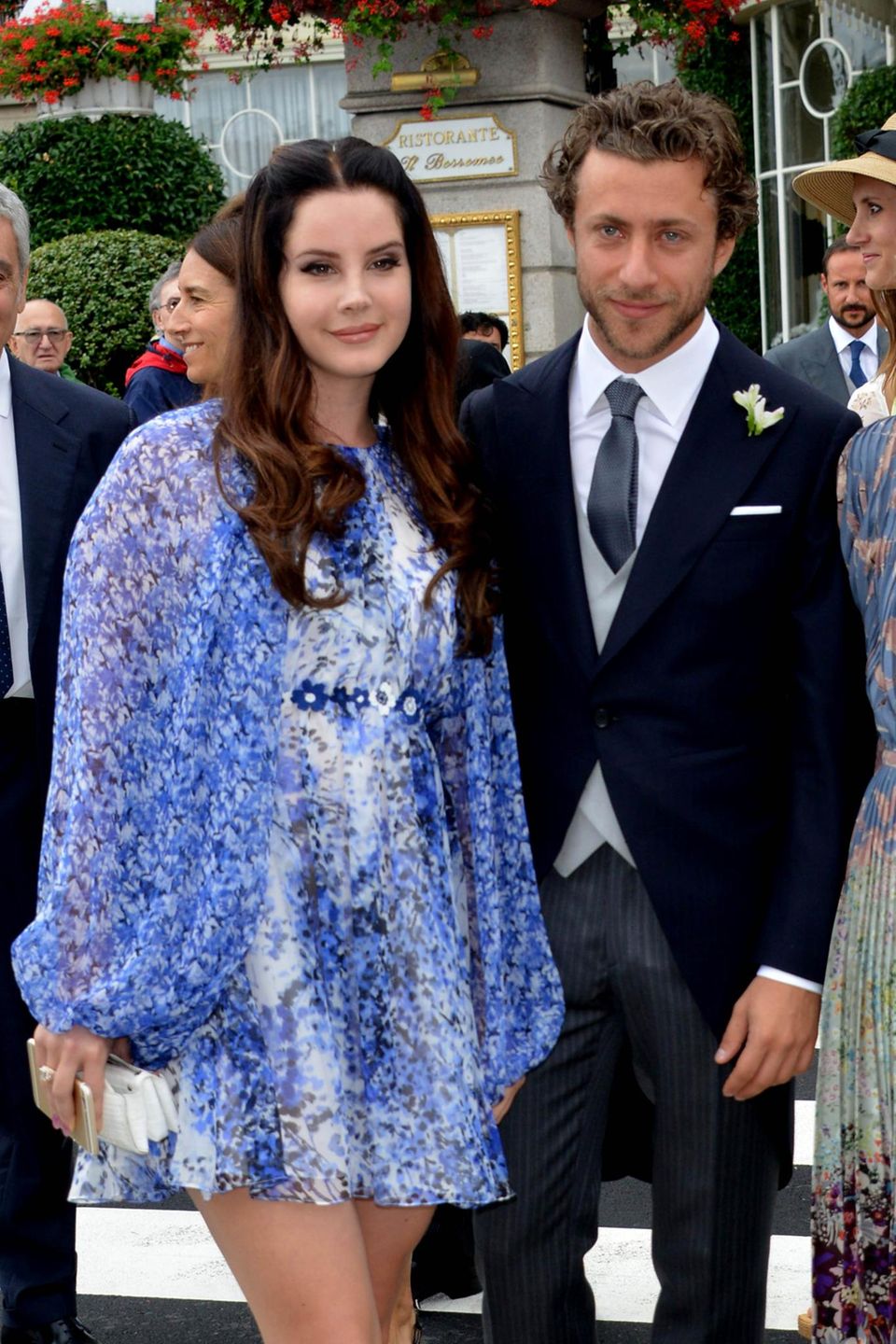 US-Sängerin Lana Del Rey mit ihrem Partner Francesco Carrozzini