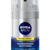 Vitalisiert dank Q(10): "Active Energy Nachtpflege Creme" von Nivea Men, 50 ml, ca. 14 Euro