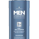 Geheimwaffe bei Schuppen: "Zink Anti-Schuppen Shampoo" von Schwarzkopf Men, 250 ml, ca. 3 Euro