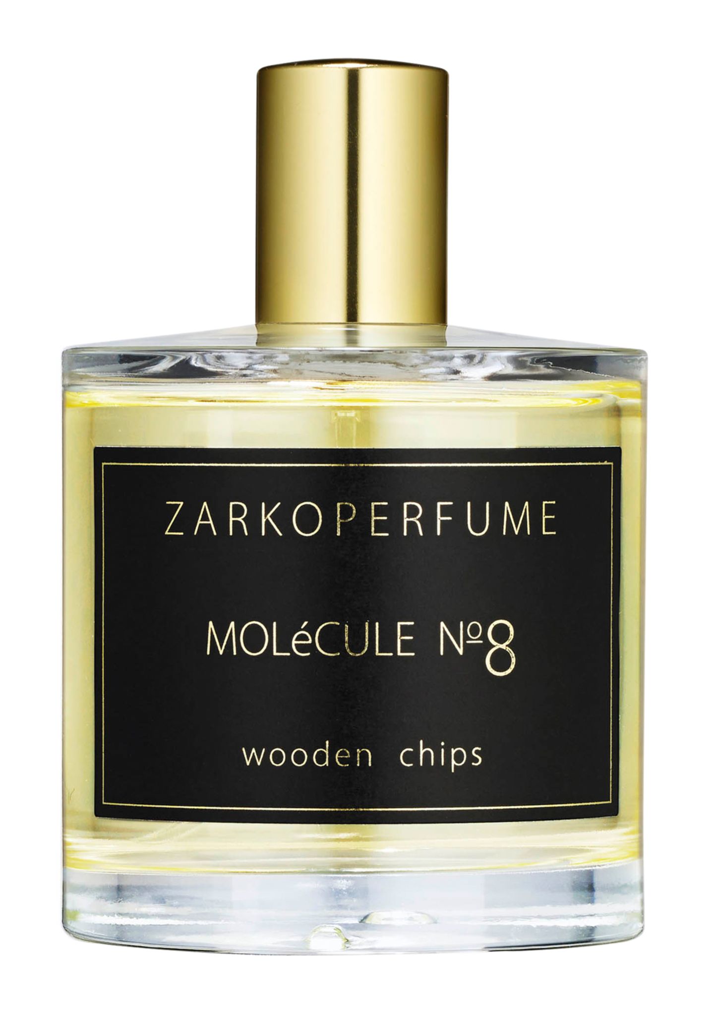 Für die Herstellung wurden Oudholzspäne in Mandarinen- und Patchouliöl eingelegt. "Molécule N°8 Wooden Chips" von Zarkoperfume, EdP, 100 ml, ca. 109 Euro, www.zarkoperfume.com