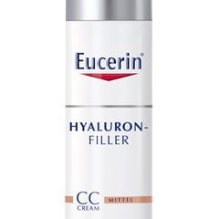 Deckt leicht ab: "Hyaluron-Filler CC Cream" von Eucerin, 50 ml, ca. 27 Euro