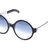 Schau mir in die Augen, Kleiner! Runde Sonnenbrille mit Verlauf, von Sportmax, ca. 440 Euro