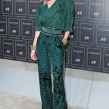 XL-Schulterpolster: Rosie Huntington-Whiteley trägt Balmain für H&M.