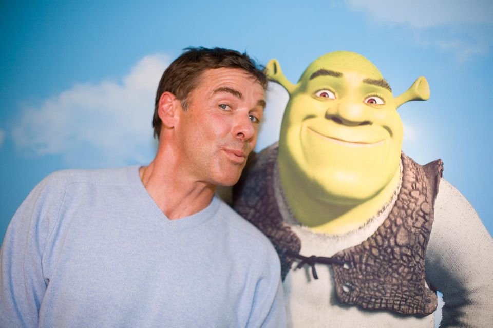 Er kann auch mal ganz anders: 2007 ist Sascha Hehn die deutsche Stimme von "Shrek".