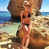 September 2016  Lena Gercke posiert für ein sexy Urlaubsfoto an der Algarve in Portugal. "Letzter Tag im Paradies", schreibt das Topmodel.