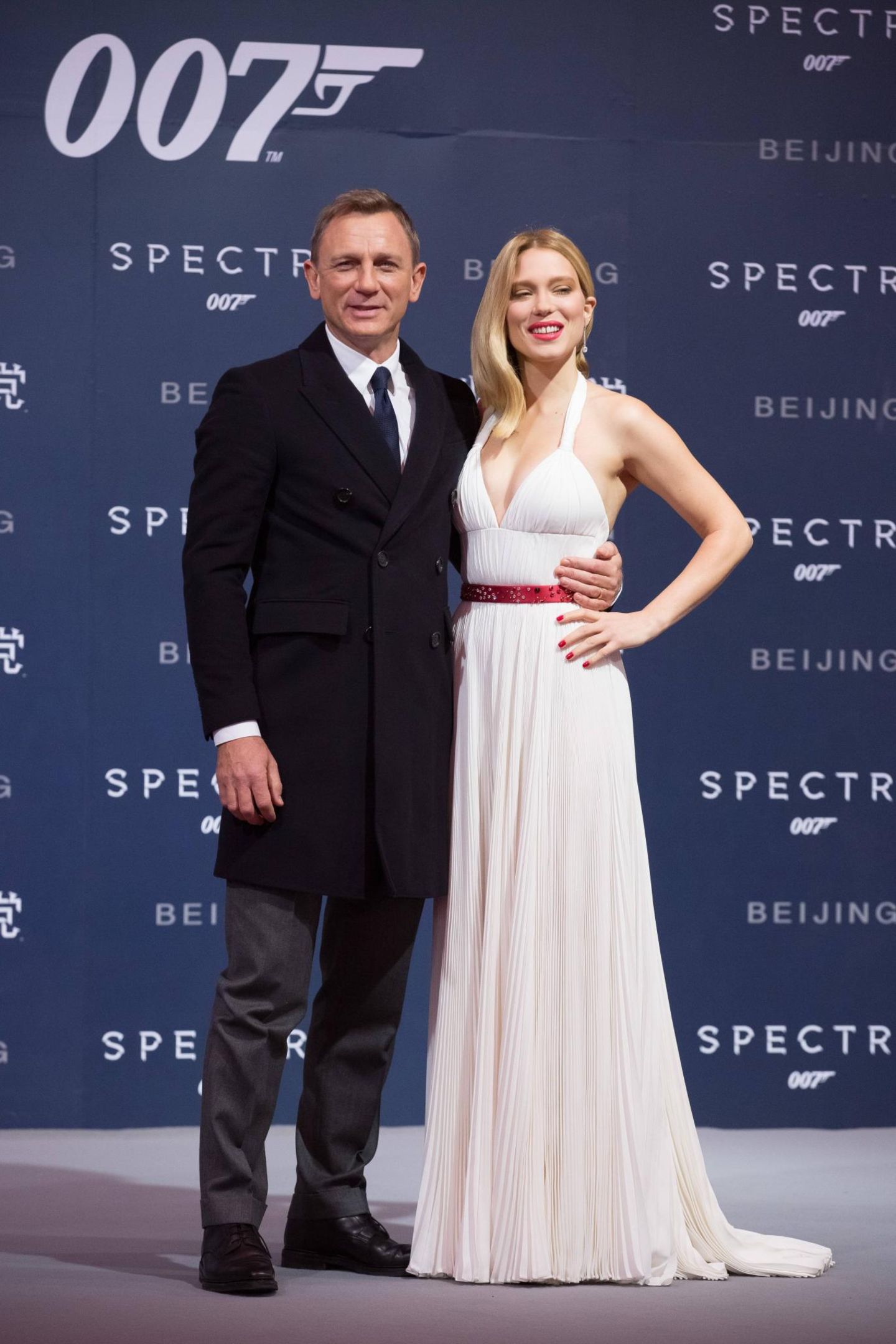 Peking  Daniel Craig und Lea Seydoux sind in die chinesische Hauptstadt gereist, um ihren Film "Spectre" zu präsentieren.