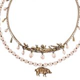 Out of the Woods: Perlenketten mit Tiermotiven, von Rosa Templin, ab ca. 180 Euro