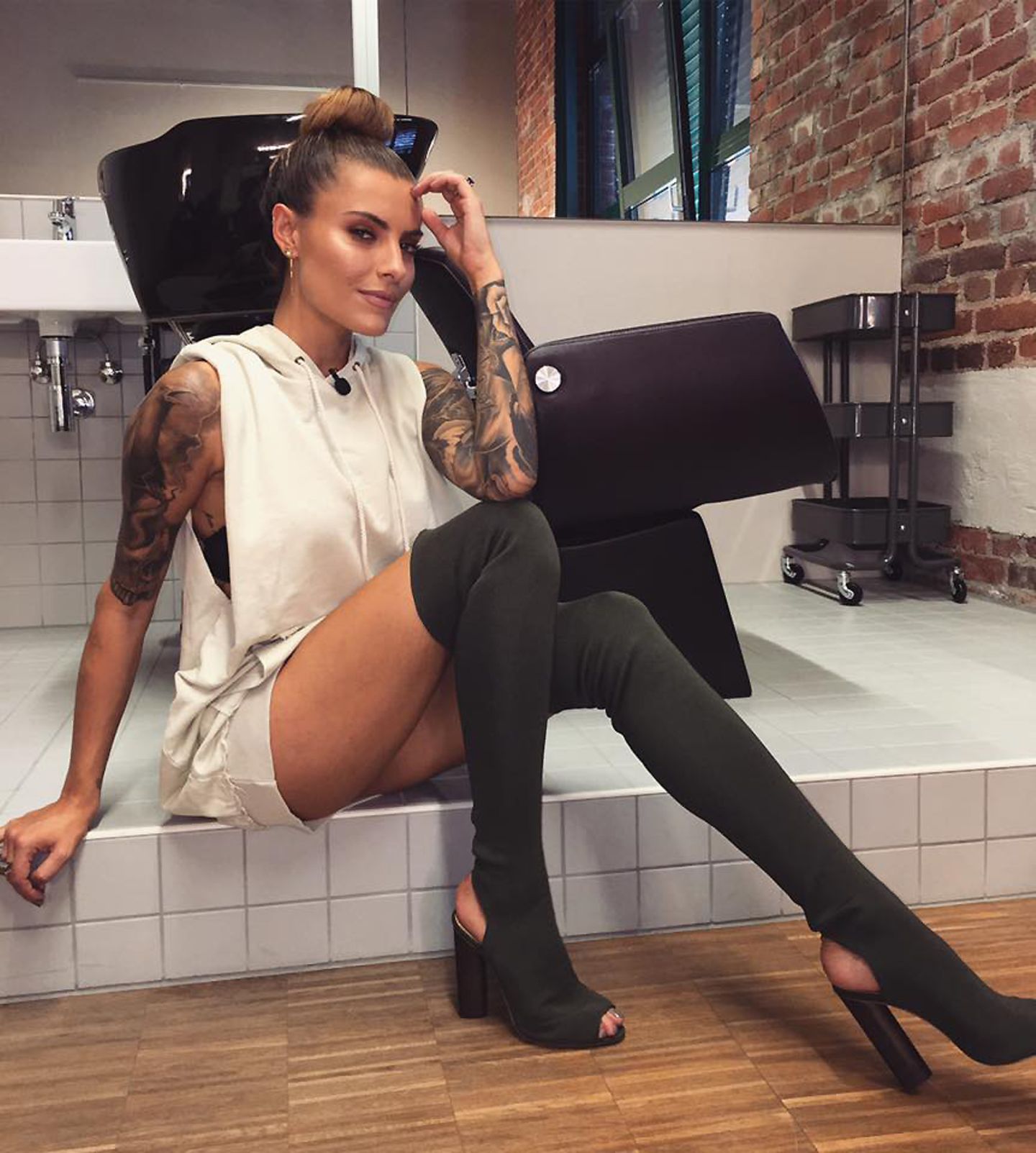 Sophia thomalla stiefel