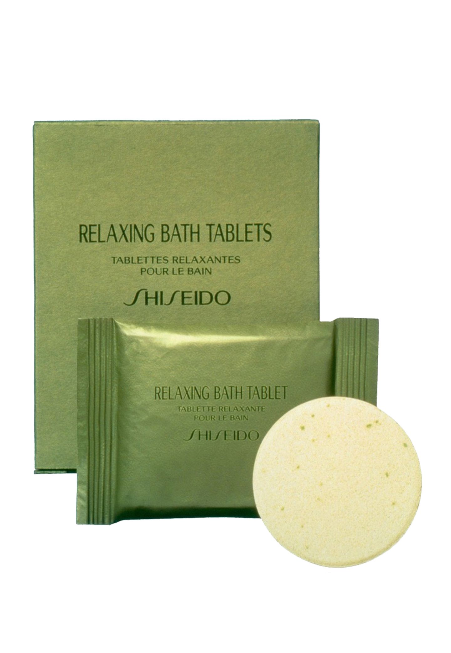 Baden mit dem Blubb: "Relaxing Bath Tablet" von Shiseido, 8 Stück, ca. 23 Euro