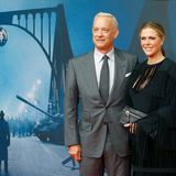 13. November 2015: Tom Hanks und seine Frau Rita Wilson feiern die Premiere "Bridge of Spies" in Berlin.
