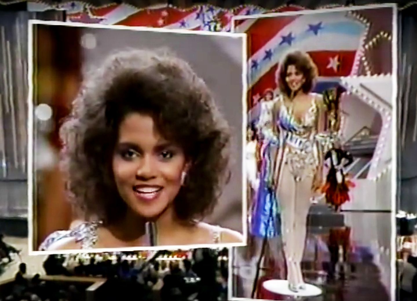 Mit gerade mal 20 Jahren startete Halle als "Miss Ohio" in die "Miss World"-Wahlen 1986.