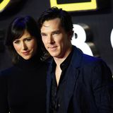 Benedict Cumberbatch und seine Frau Sophie Hunter lassen sich das "Star Wars"-Spektakel nicht entgehen.