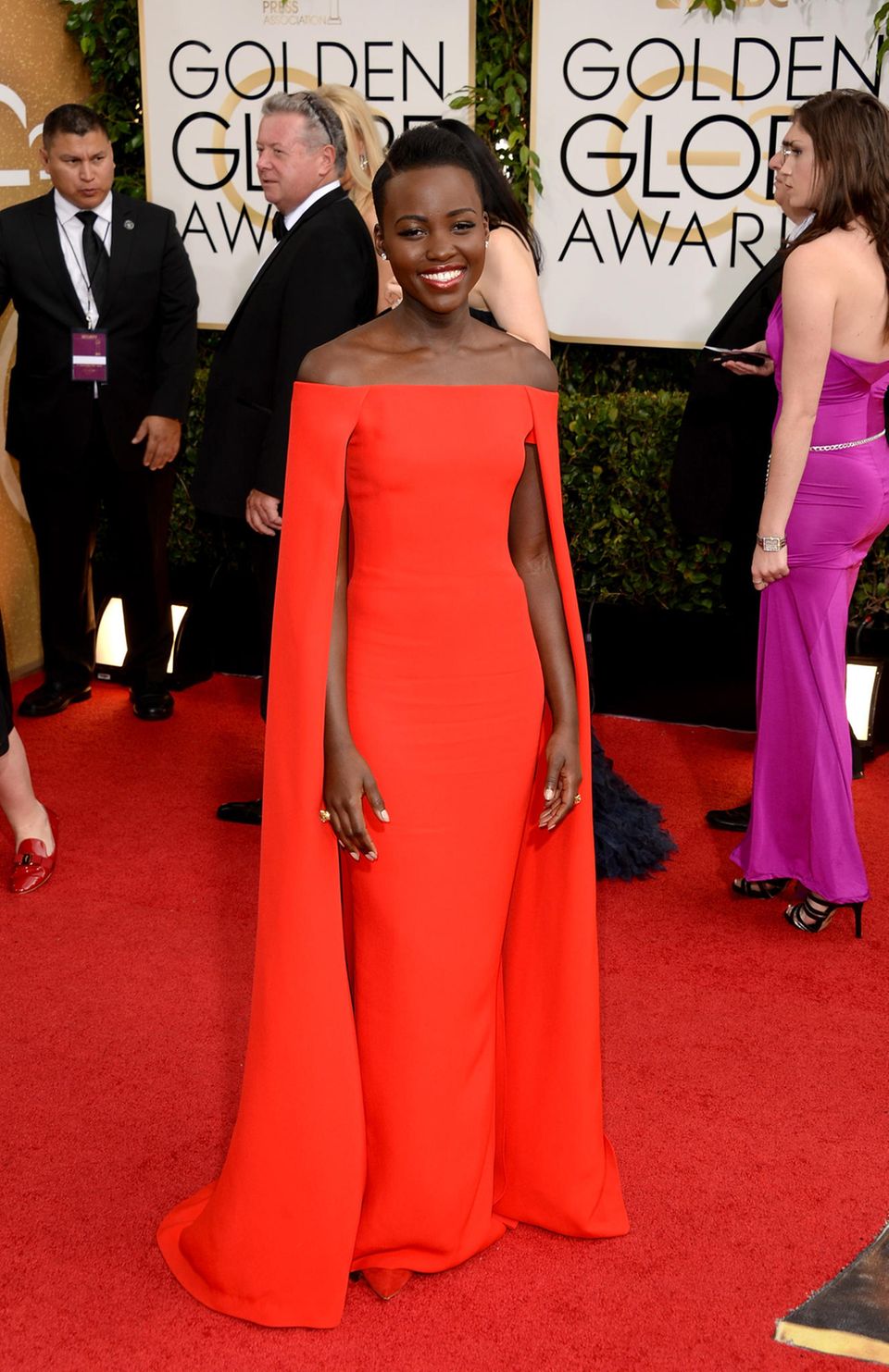 2014: Lupita Nyong'o in Ralph Lauren 2014: Lupita Nyong'o in Ralph Lauren
