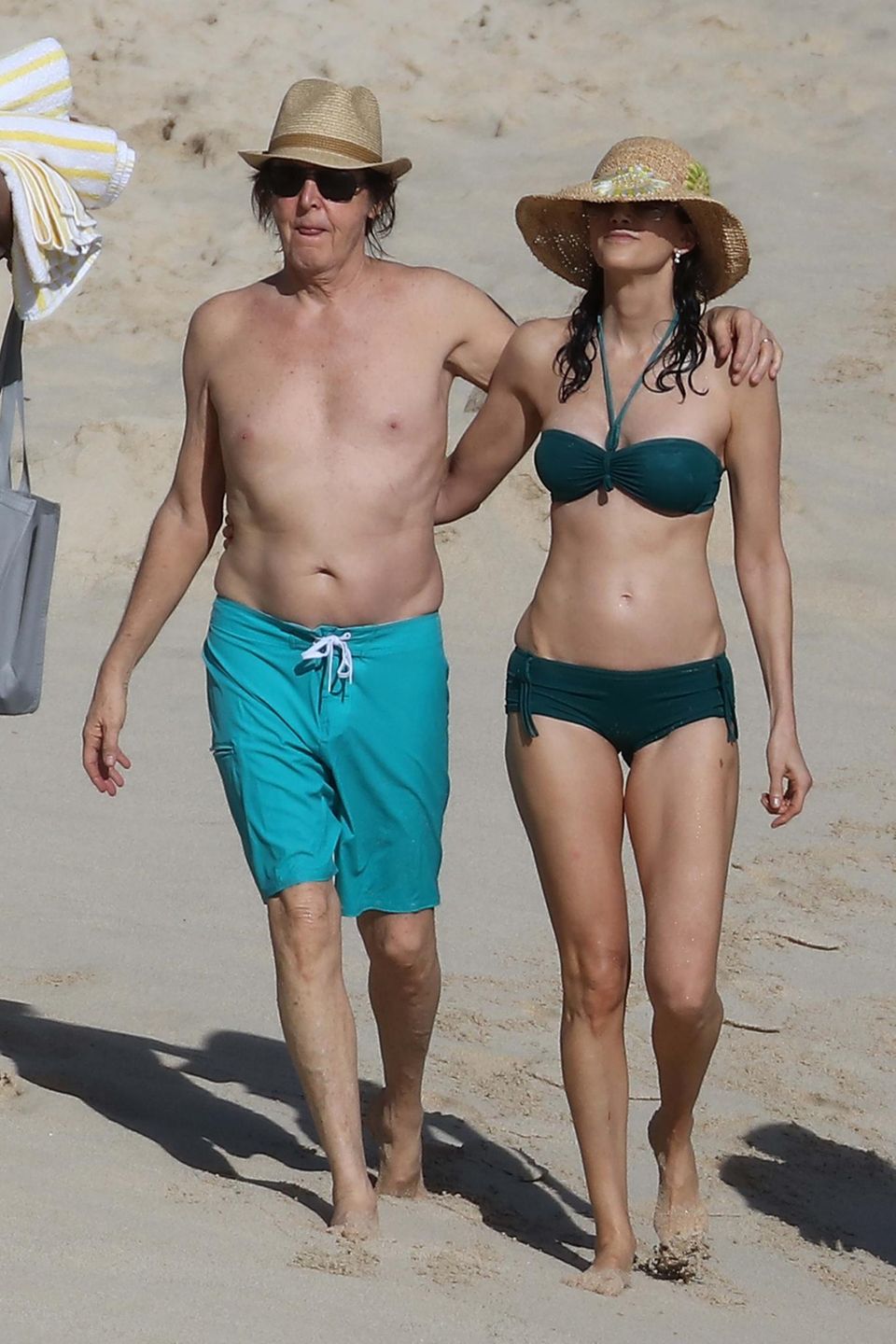 Paul McCartney und seine Frau Nancy verbringen ihren Urlaub auf Saint-Barthélemy.