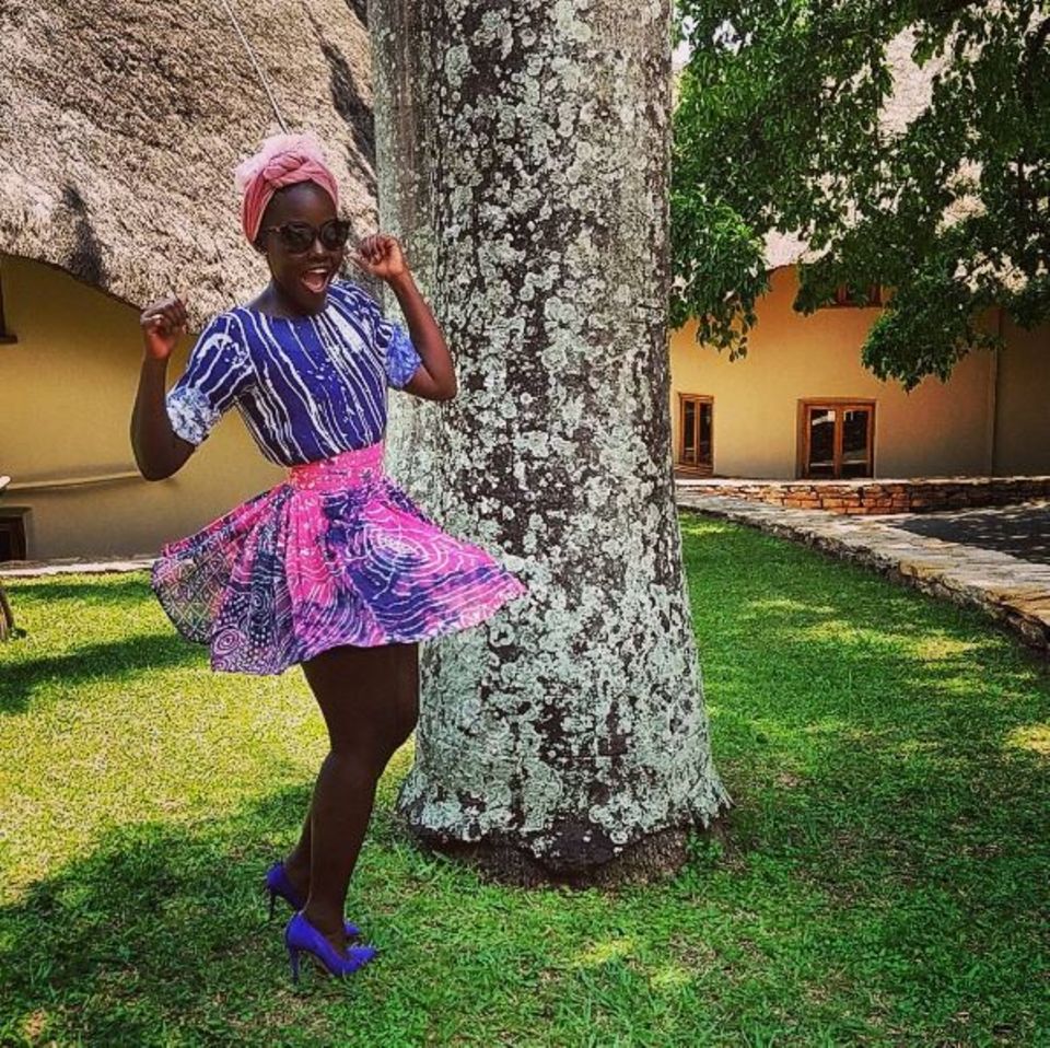Schauspielerin Lupita Nyong'o freut sich riesig über die Premiere ihres Films "Queen of Katwe" in Uganda.