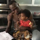 "Mein Patenkind hat Essen mitgebracht und es dann doch lieber selber gegessen", scherzt der Olympiasieger.