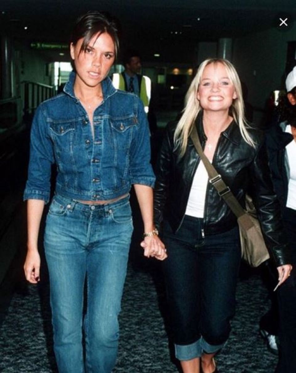 Januar 2016  Victoria Beckham gratuliert Emma Bunton mit diesem Throwback-Foto aus "Spice Girls"-Zeiten zum Geburtstag.