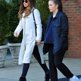 5. April 2016: Kate Beckinsale und ihre Tochter Lily Mo Sheen verlassen gemeinsam ihr Hotel in New York.