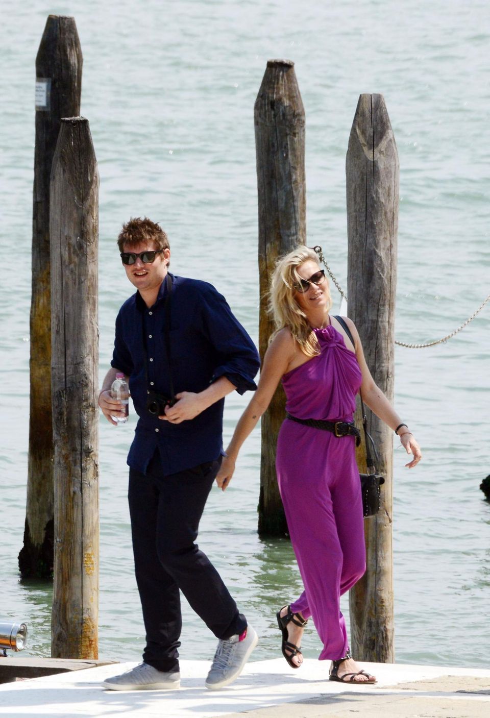 27. Juni 2016: Kate Moss und ihr Freund Nikolai von Bismarck urlauben in Venedig.