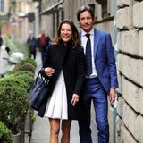14. März 2016: Fiona Swarovsky und ihr Mann Karl Heinz Grasser sind auf Shoppingtour in Mailand.