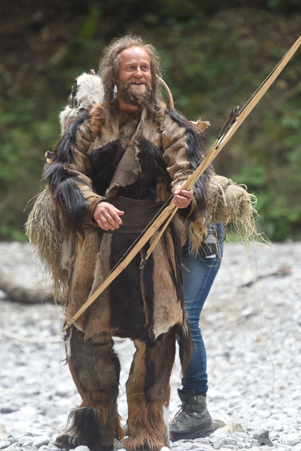 27. September 2016: In dem Film "The Iceman" spielt Jürgen Vogel den Steinzeitmenschen Ötzi. Es geht um die letzten Tage in seinem Leben und wie es zu seinem gewaltsamen Tod kam.
