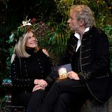 Ingrid van Bergen und Thomas Gottschalk schauen sich an.