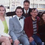 Comedy Power: Karen Friesicke, Marco Rima, Ingolf Lück, Harald Feuerstein und Anke Engelke bilden gemeinsam von 1996 bis 2002 "Die Wochenshow".