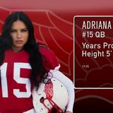 Victoria's Secret: Mit dabei ist auch Adriana Lima, die als Quarterback besonders mit ihren gefährlich heißen Blicken den Gegnern das Fürchten lehrt.