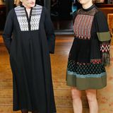 Die Jury-Mitglieder Meryl Streep und die italienische Schauspielerin Alba Rohrwacherhaben sich für ihren gemeinsamen Fototermin für bezaubernde Outfits im dezenten Ethno-Look entschieden.