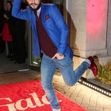 Immer zu Späßen aufgelegt: Schauspieler und Star-Styler Manuel Cortez