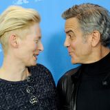 Tilda Swinton und George Clooney