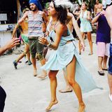 Jana Pallaske ist zum Tanzen geboren und tanzt sowieso in jeder Lebenslage: Die perfekte Vorbereitung für ihre "Let's Dance"-Challenge mit ihrem Tanzpartner Massimo Sinató, dem Ehemann von Model Rebecca Mir.