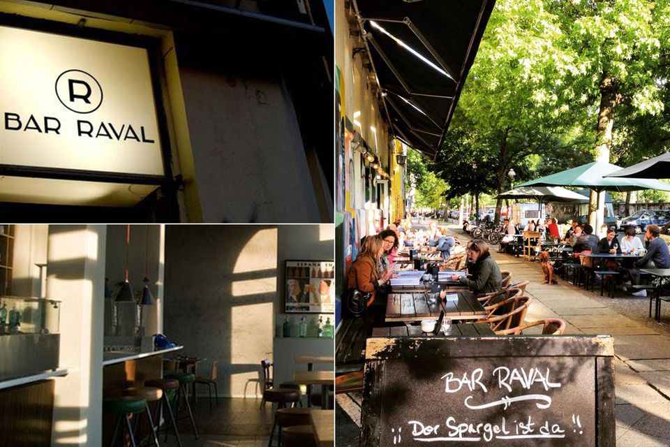 Bar Raval  Weil der Schauspieler Daniel Brühl angeblich in ganz Berlin keine guten Tortilla bekam, eröffnete der Halbspanier 2011 kurzerhand selbst eine Tapas-Bar im schönen Kreuzberg. 2014 folgte das passende Rezeptbuch "Tapas" der kulinarischen Spezialitäten.