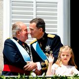 König Juan Carlos, König Felipe, Prinzessin Leonor