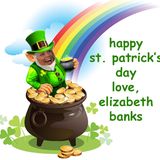 st. patrick's day, grün, feiertag, feierlichkeiten, so feiern die stars, elizabeth banks