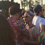 Fans haben Katy Perry und Orlando Bloom zusammen in der Menge entdeckt.