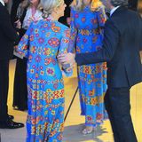 Bei einem Fashion-Event, auf dem Star-Designer Valentino geehrt wird, ist es wohl nicht sehr schwierig gewesen, jemanden mit dem gleichen Outfit zu finden. Nicky Hilton und Dee Hilfiger waren hier die Glücklichen.