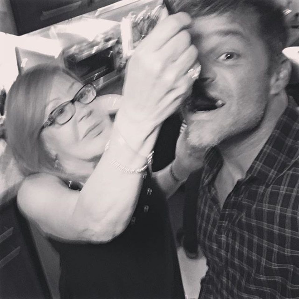 Bei Mama schmeckt's immer noch am besten, findet auch Ricky Martin. Bei Mama schmeckt's immer noch am besten, findet auch Ricky Martin.