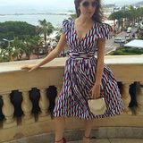 Anna Kendrick ist ganz stolz auf ihr Outfit von Marc Jacobs. Zu einem weiteren Bild, das sie in diesem Kleid an der Seite von Justin Timberlake zeigt, schreibt sie: "Es ist fast zu Französisch."