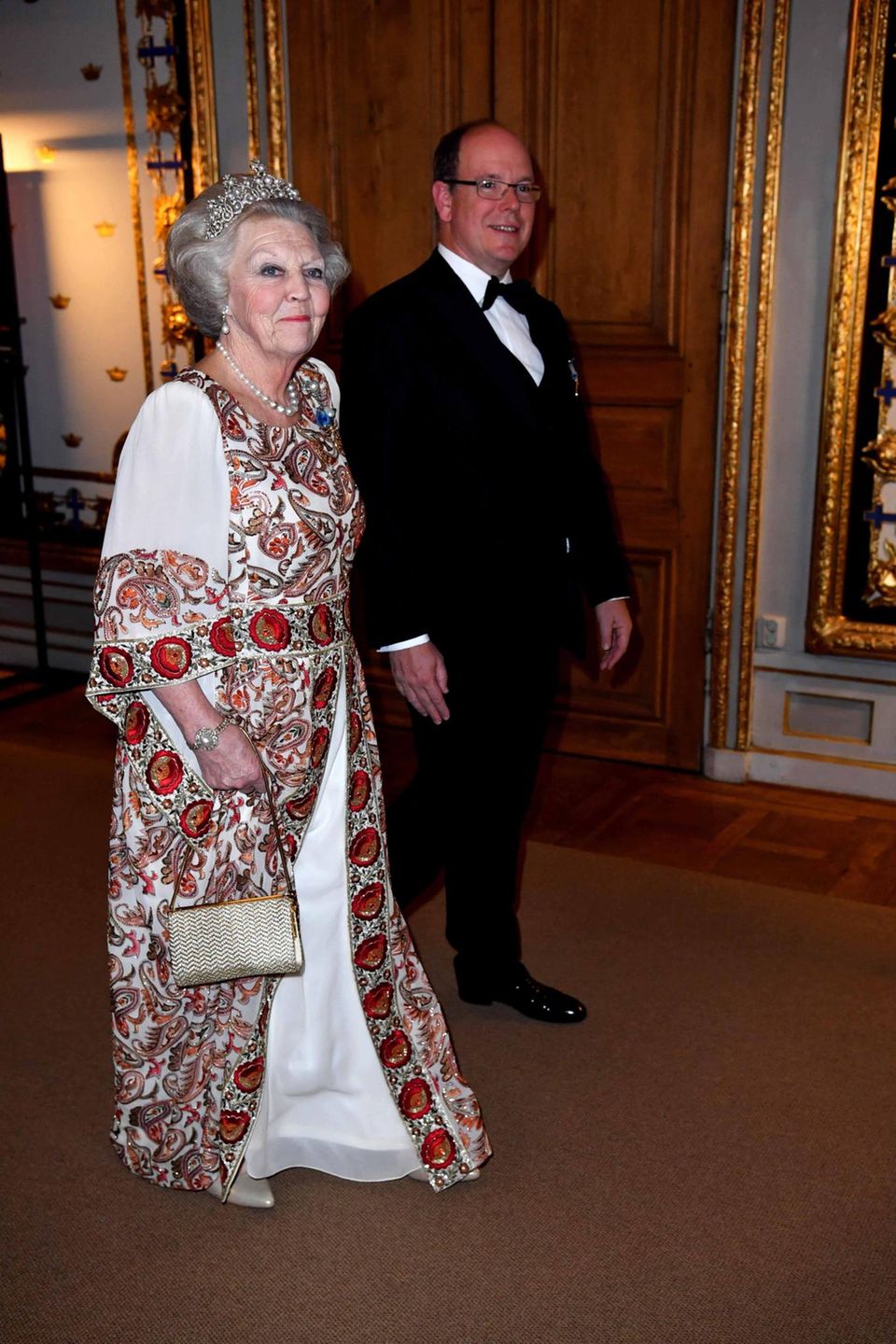 30. April 2016: Bankett Prinzessin Beatrix und Fürst Albert 30. April 2016: Bankett Prinzessin Beatrix und Fürst Albert
