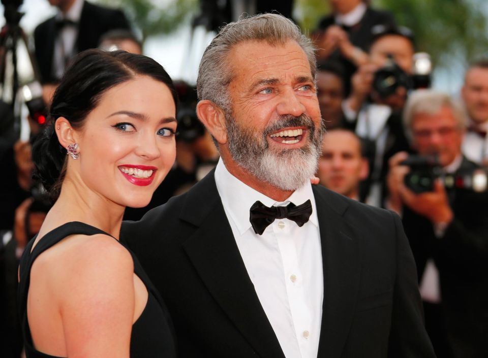 Mel Gibson und Rosalind Ross sind auch bei den Filmfestspielen.