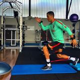 Cristiano Ronaldo traniert fleißig für das nächste Spiel.